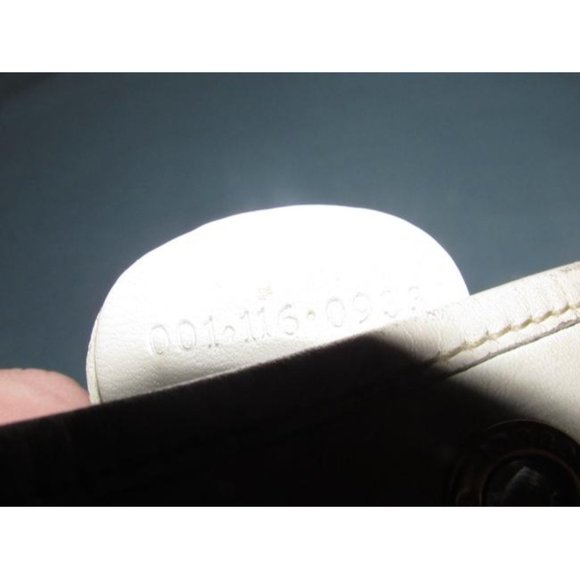 Gucci Cross Body Bucket Purse White Small G Logo Print Coated Canvas And Leather - Picture 3 of 12